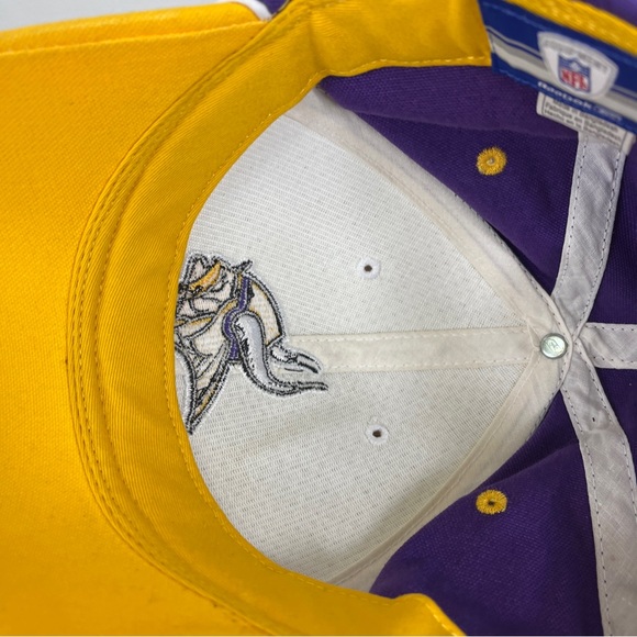 Minnesota Vikings Hat Strapback NFL Reebok  On Field Equipment Dad Hat NFL - Picture 9 of 14